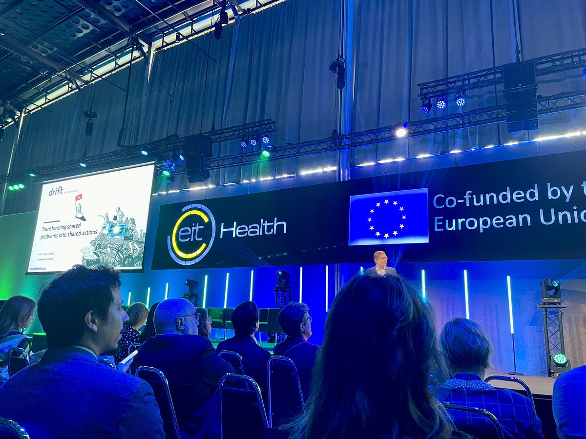 Impressive venue in #Rotterdam to start the #EITHealthSummit2024. Let’s connect bright minds for #healthcare #transformation @EITHealth @EITH_Community