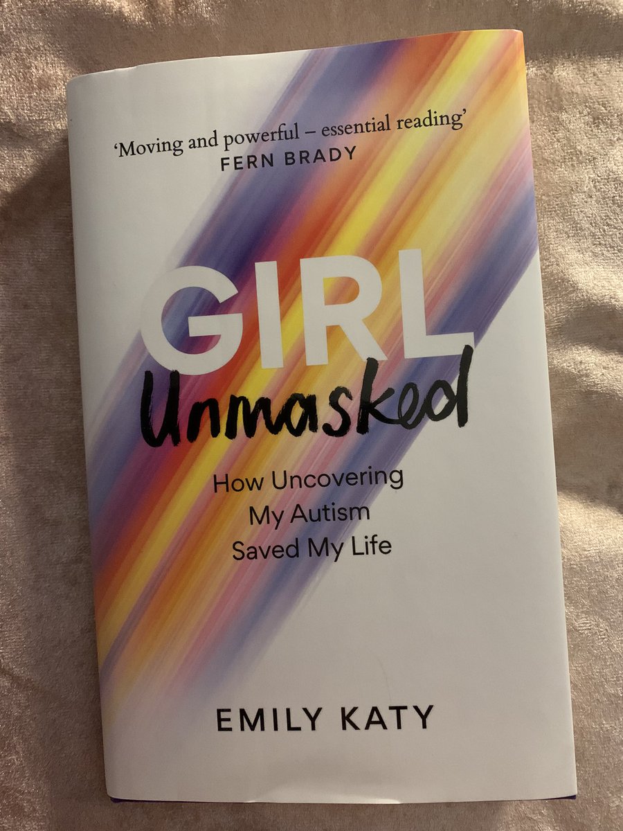 @ItsEmilyKaty look what Amazon brought me today! Squee! I cannot wait to start. From one Autistic gal to another this is amazing for you! Let’s show the world what any of us can achieve! 
#GirlUnmasked #Autism #AutisticWomen #AUlife #Aspies #booklovers #amreading #amreviewing