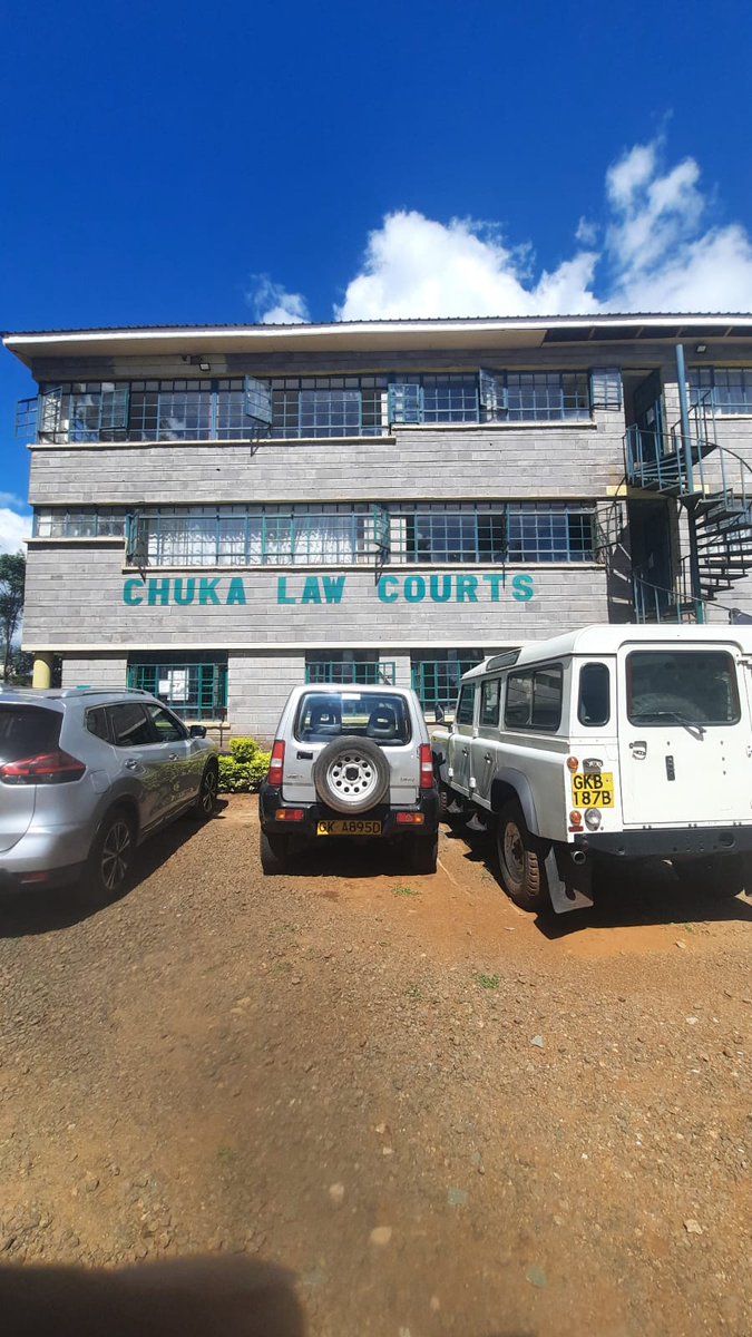 AmnestyKenya's tweet photo. Today, the @amnestyKenya legal team and @irunguhoughton are at the Chuka Court inquest to stand with Eugine's family, monitor and demand #Justice4Eugine. #ProtectTheProtestKE #JusticeloadingKE https://t.co/b9rS3qLdlb