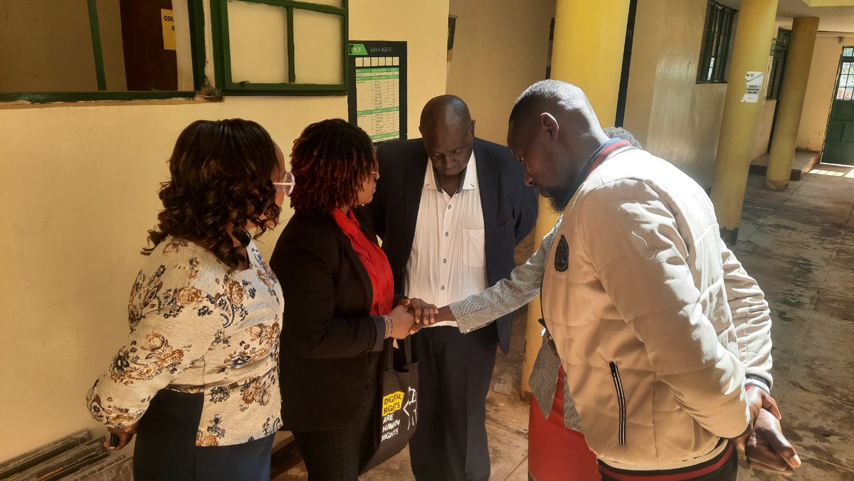 AmnestyKenya's tweet photo. Today, the @amnestyKenya legal team and @irunguhoughton are at the Chuka Court inquest to stand with Eugine's family, monitor and demand #Justice4Eugine. #ProtectTheProtestKE #JusticeloadingKE https://t.co/b9rS3qLdlb