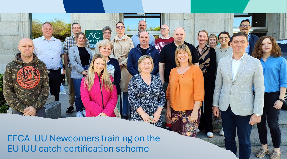 Today, we have successfully completed the first training session of our yearly #IUU Newcomers training on the EU IUU catch certification scheme.📄🎣🌊 A second session will come up next week. In total, 37 participants form 15 different Member States will be trained.🙌 #WeAssist