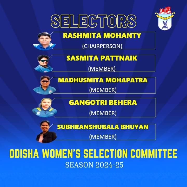 🚨NEWS UPDATE🚨 OCA's Cricket Advisory Committee (CAC) appoints the following notable women cricketers as the Chairperson & Members of the Odisha Women's Selection Committee!! #BCCI #DomesticCricket