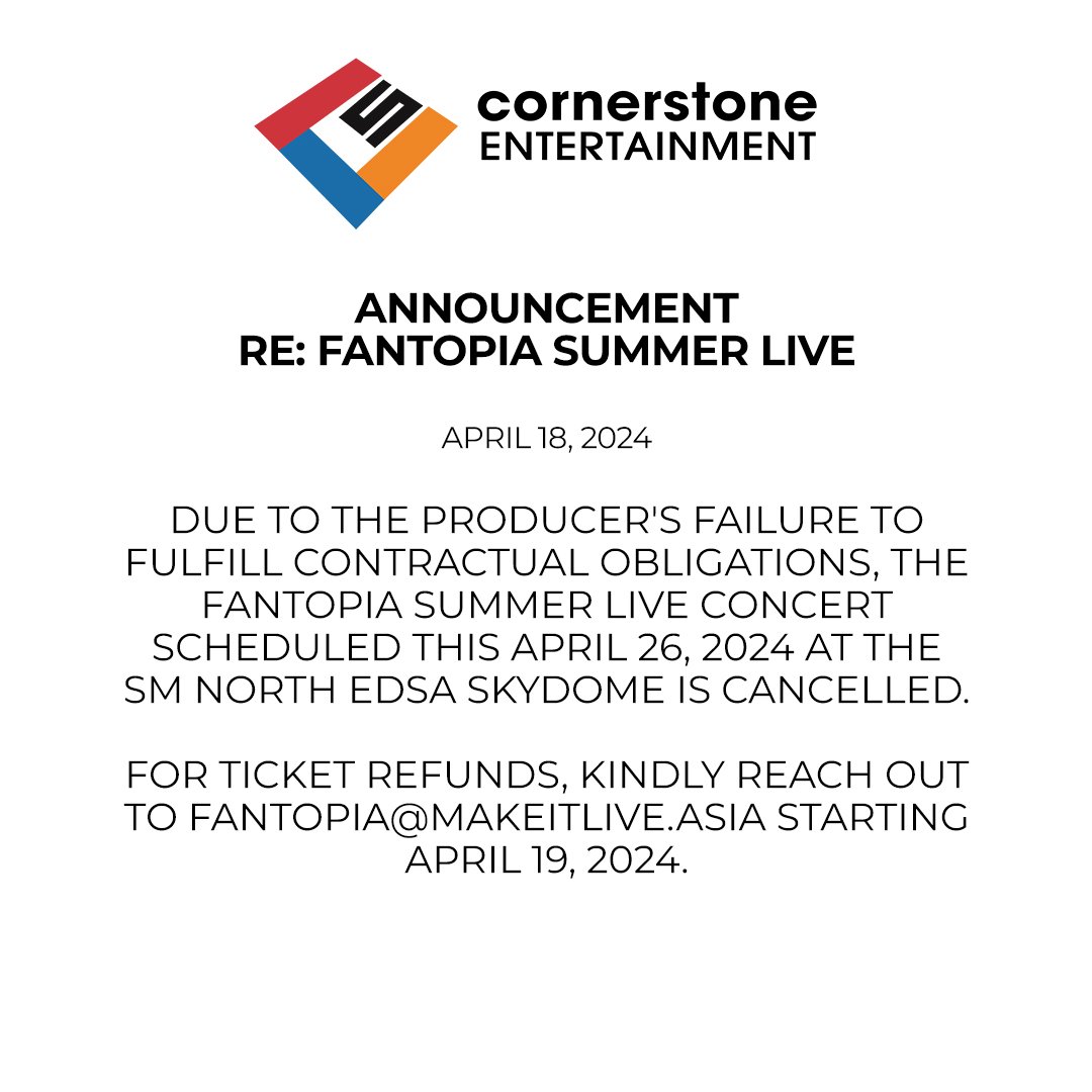 Cornerstone Entertainment tweet media
