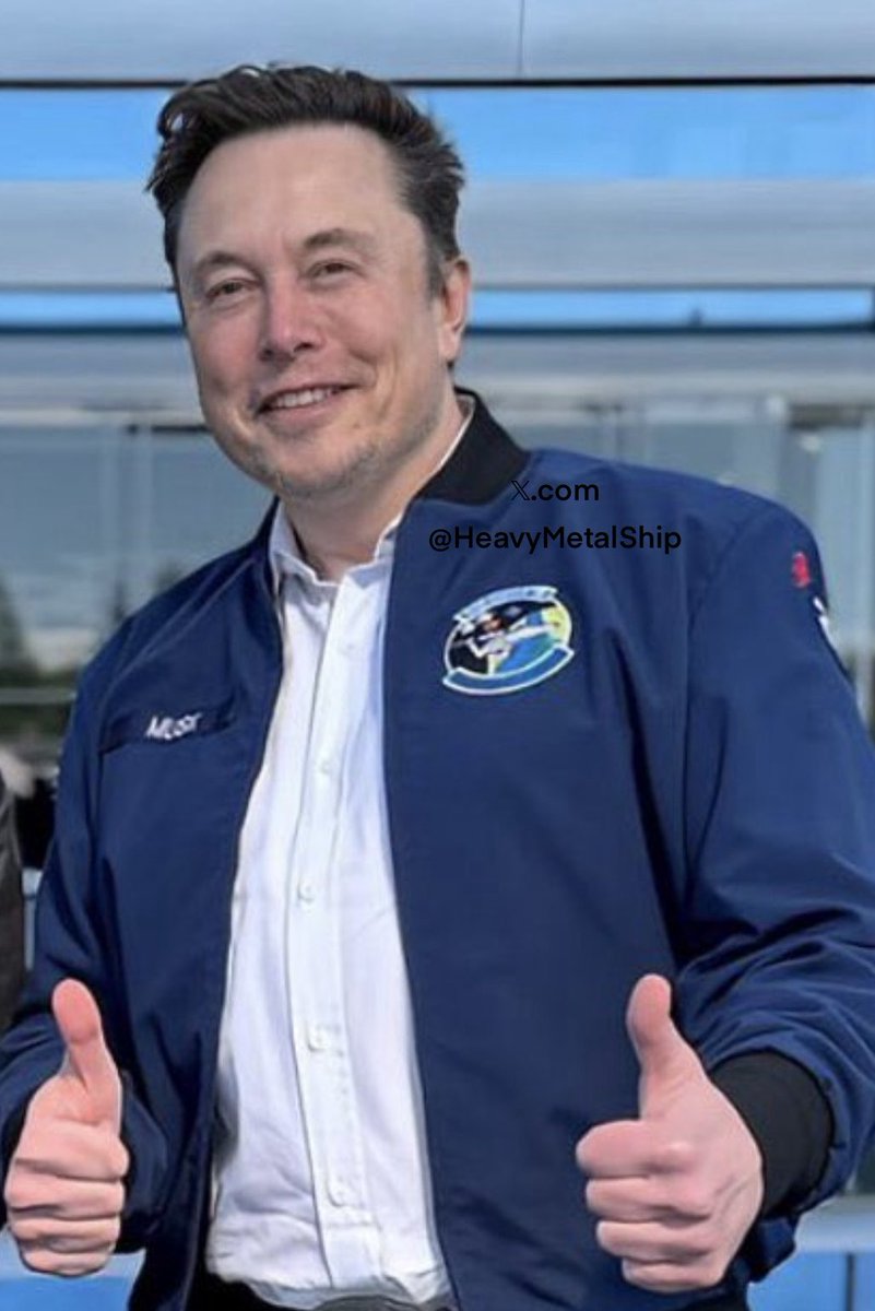 Elon loves all of you so much and wishes you a good day! ♡ 👍🏻