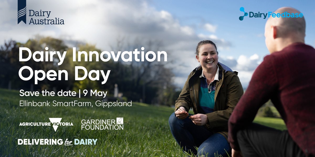 You can hear first-hand from leading researchers and dairy farmers and gain practical knowledge and actionable insights to optimise pasture management, improve animal nutrition, and reduce carbon emissions on farm. Find out more & register here bit.ly/4cLROgD @VicGovAg