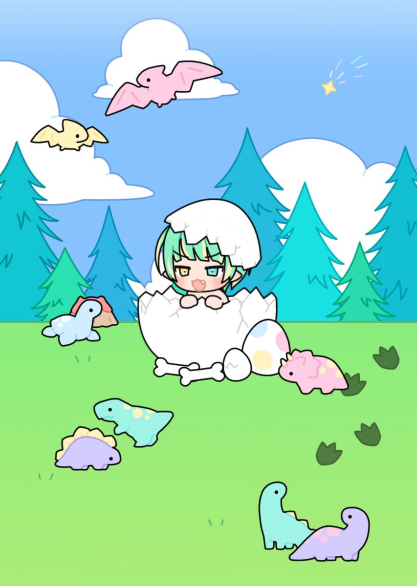 BSproject001's tweet photo. #恐竜の日
하루 늦었지만🦖🦕
#PastelParty
#パステルパーティー
#파스텔파티 https://t.co/gXgfUOQgjI