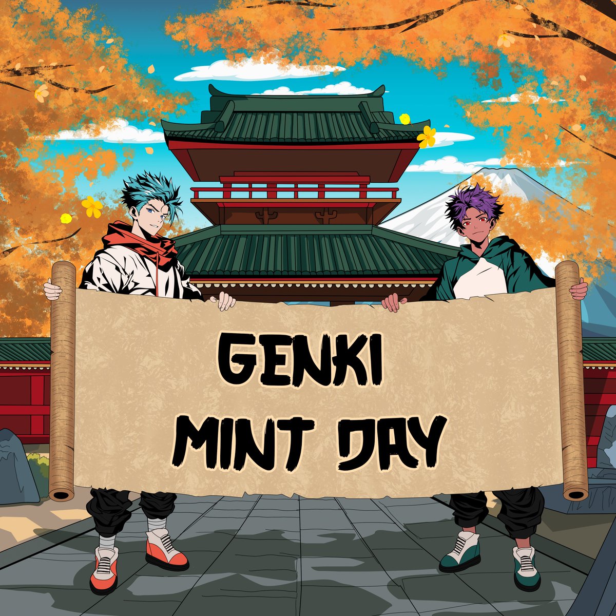 🔸🔶MINT IN 3 HOURS🔶🔸

$OTAKU IS ALMOST HERE

GAMMA.IO MINT PAGE LINK POSTED SOON

GTD WL - 0700 EST
| 3HRS |
PUBLIC - 1000 EST

0.0003 BTC MINT PRICE