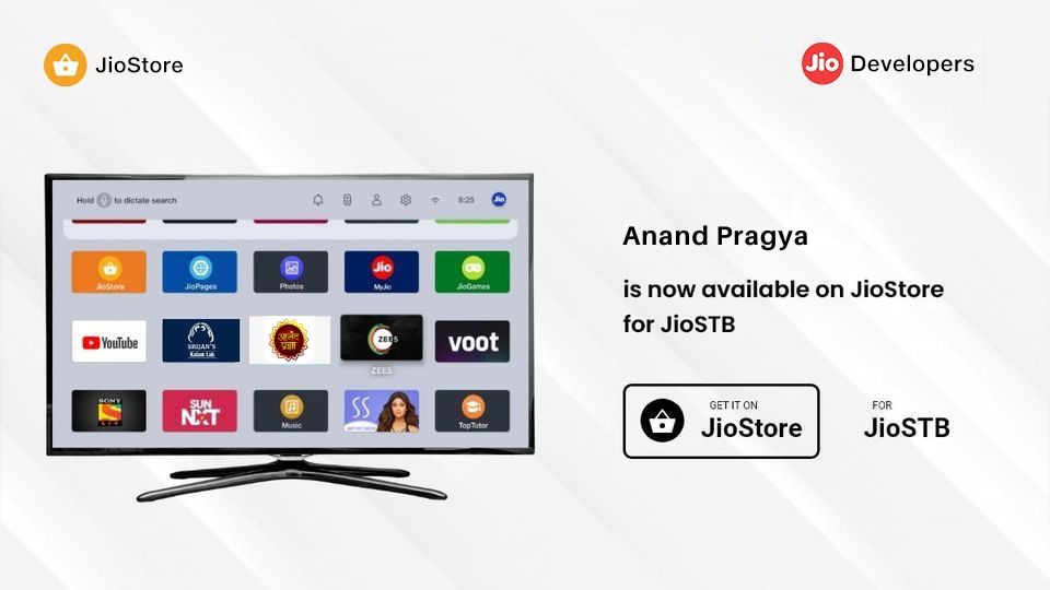 Check out today & enjoy amazing Spiritual App on JioStore via your JioFiber plans.

Anandpragya is not just another spiritual app; it's your personal gateway to a world of tranquility, self-discovery, and spiritual awakening.

#Jio #JioDevelopers #Anandpragya #JPL #BuildforBharat