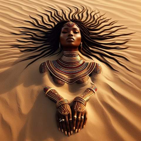 #Katana Emerging from the sands of Africa! #QueenOfAfrica