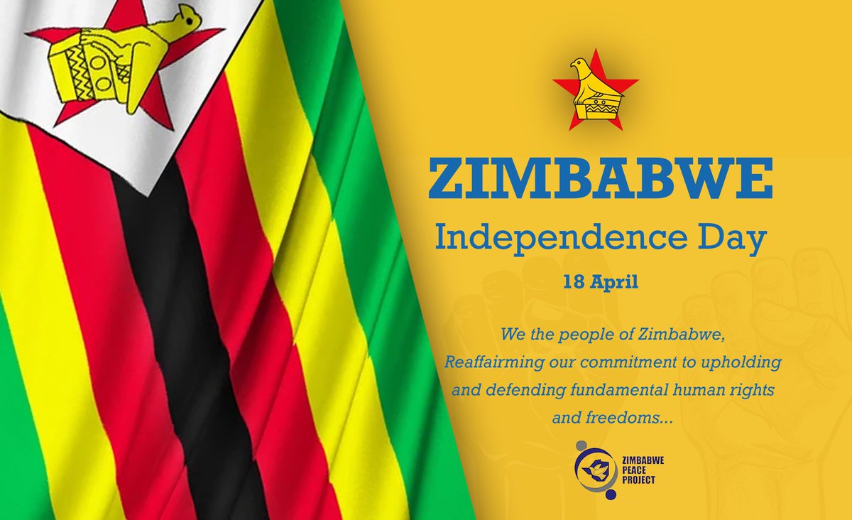 The realisation of sustainable peace and development is achievable if all people are treated equally and fundamental freedoms and human rights guaranteed. As we celebrate #Zim44 let us remind our leaders to uphold and protect #HumanRights