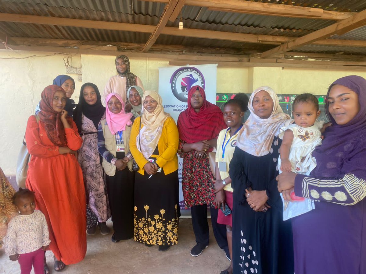 Our team recently interacted with the Sudanese refugee women belonging to the Bit group. During our engagement, we held discussions to understand their issues and challenges, and proposed potential solutions to address them. we introduced our Kugawana project. @UNHCRuganda
