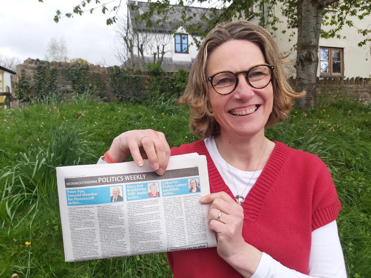 I’m delighted to join the Politics Weekly page in @monbeacon and @AberChronicle this week and share news on what I am getting up to on the campaign trail.