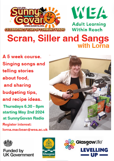 I'm starting some sessions at <a href="/SunnyGRadio/">Sunny G Radio</a>  - get in touch if you want to spend some evenings swapping recipe tips  and dain a turn!!! Let's have a laugh and get edgied up on budgeting to eat cheaply!