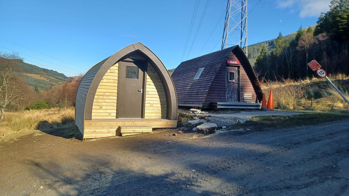 Check out our new troop shelters at @mod_dio Garelochhead in Scotland! They are a huge improvement on previous facilities and look great out on the training area. This innovative, value for money, solution is providing an improved experience for soldiers using the estate to train