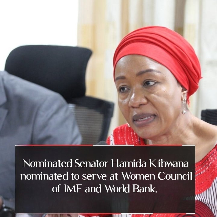 Senator Hamida Kibwana tweet media