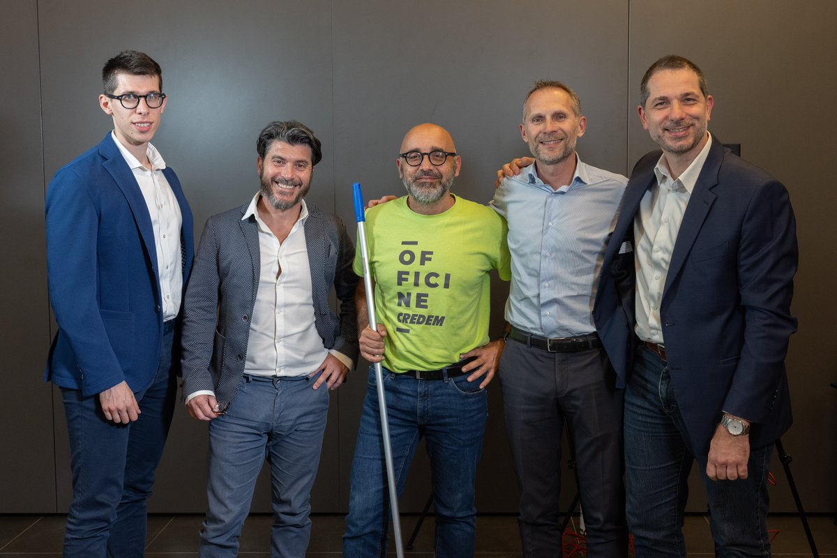 Per una innovazione più pulita 😂😂 #OfficineCredem