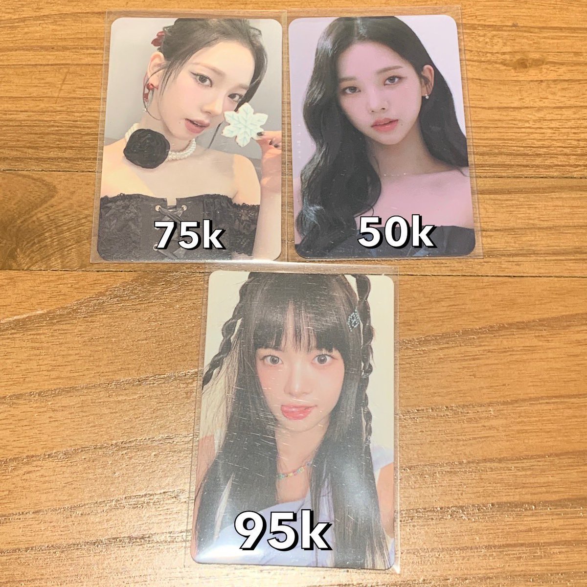want to sell / wts
aab photocard girlgrup

📍 solo
❌ exc all (min 30k incl pack)
✅ nego & keep=dp
*req 🍊video

t. pc gg girl group aespa giselle winter karina tc week trading card b synk dive savage qq music sg23 chic magazine hoodie girls kwangya ningning drama giant allure