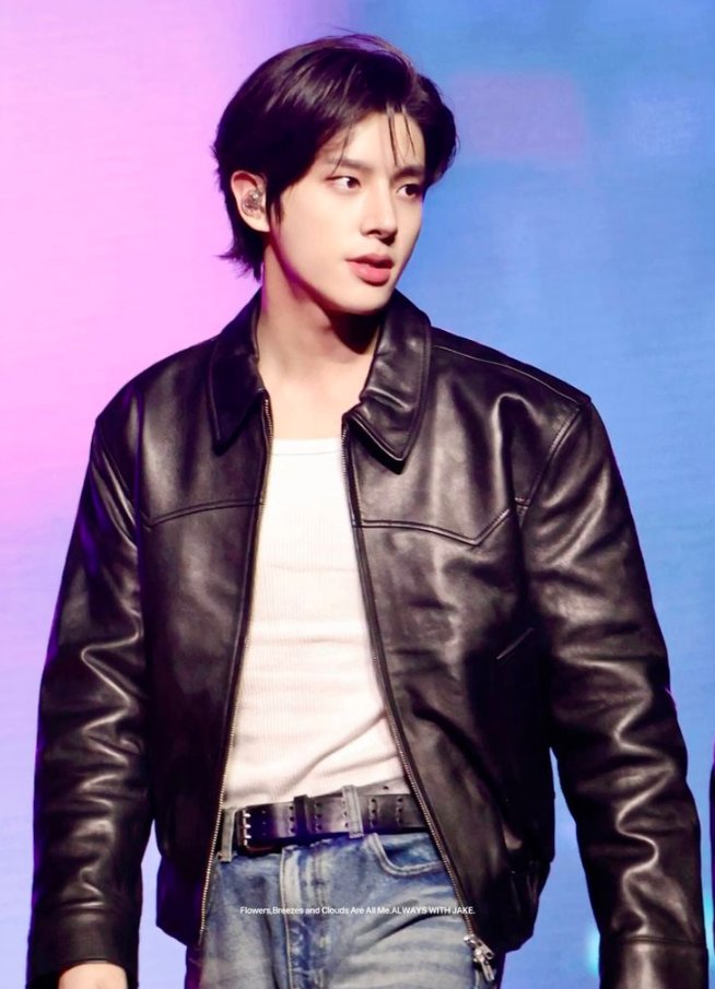 ENHYPEN's Jake earlier this year at a soundcheck.