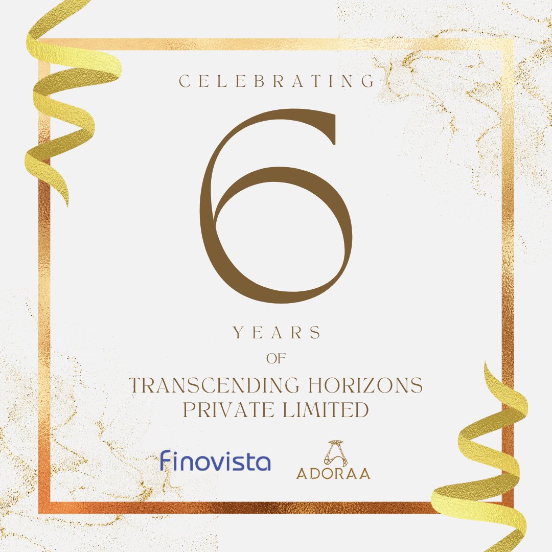 Today marks a momentous milestone as we celebrate six years of growth, #Innovation , and success at Transcending Horizon Pvt Ltd! From humble beginnings to soaring heights, we've overcome challenges, embraced opportunities, and reached new horizons together. @Finovista