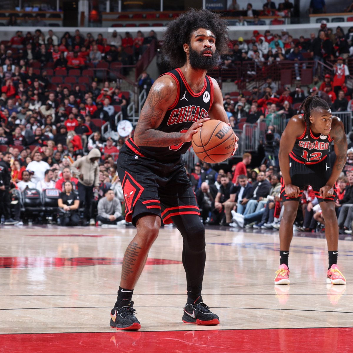 Coby White joins Michael Jordan (5x) as the only Bulls players to record 40+ PTS, 5+ AST, and 0 TO in any game (regular season/play-in/playoffs) since turnovers were recorded in 1977-78!