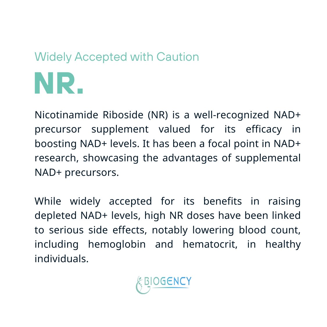 biogency's tweet photo. 🔍 New to NAD+ and unsure which precursor is right for you? You’re not alone! #NAD101 by #biogency guides you through Niacin (NA), Nicotinamide Riboside (NR), and Nicotinamide Mononucleotide (NMN). Get ready to find your perfect match! 💡✨ https://t.co/GQFSRquqNX