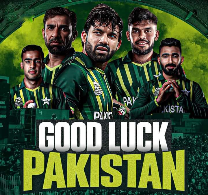 Good Luck Team Pakistan!
#PAKvNZ