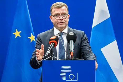 🇫🇮 Prime Minister Petteri Orpo: EU member states must do more to help Ukraine.

In its attacks, Russia directly targets infrastructure, energy facilities & civilians, Ukraine has no longer been able to prevent attacks.

The message has been received, Ukraine needs help urgently.