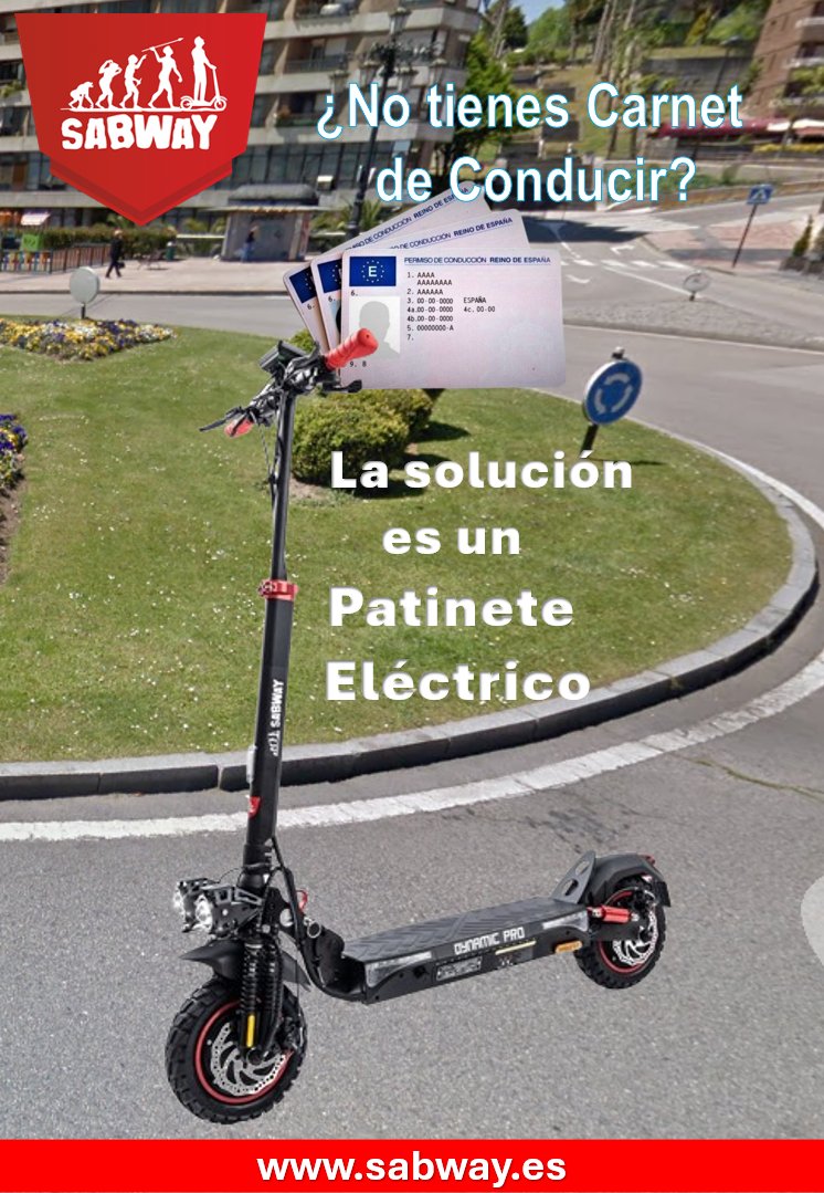 gasolinaverde's tweet photo. La mejor alternativa a la movilidad sostenible en la ciudad, es el patinete eléctrico.
#VMP #SABWAY https://t.co/rf49s0HjI2