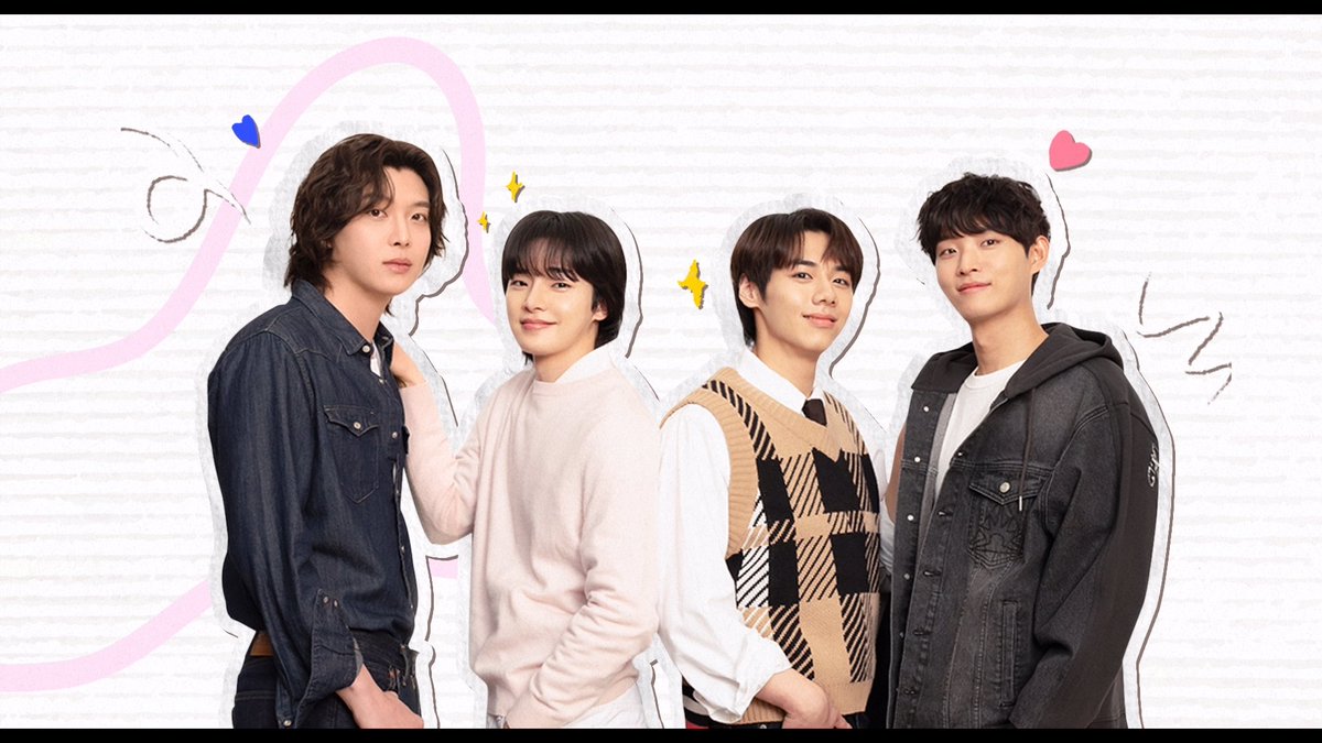 <고백을 못하고> 오프닝 타이틀 공개!✨ 벌써부터 기대되는 역대급 비주얼 4인방이 말아주는 청춘 BL 드라마🥰 영상 보러 가기 ▶ https://youtu.be/UTiKzDEH...
