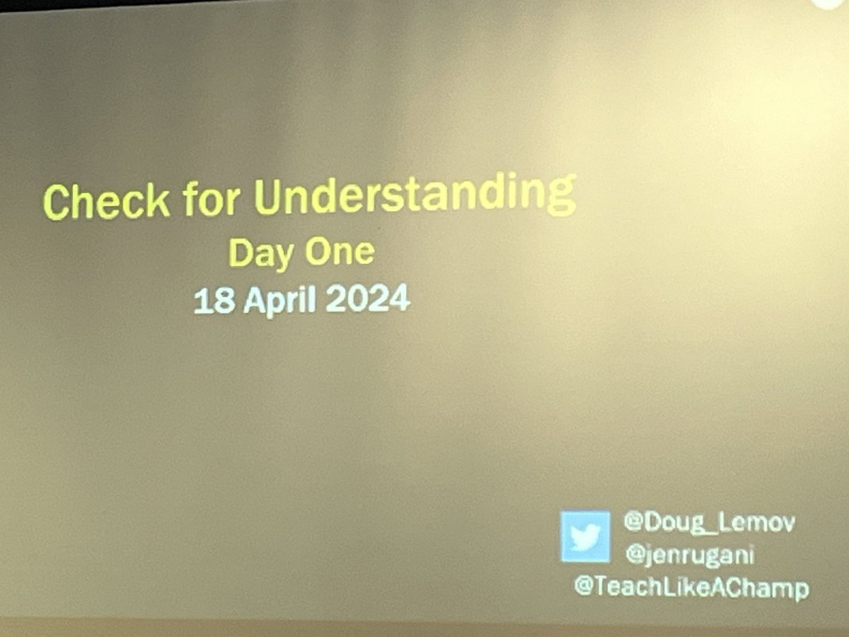 Looking forward to the CPD today <a href="/Doug_Lemov/">Doug Lemov</a>  <a href="/TeachLikeAChamp/">Teach Like a Champion</a> <a href="/jenrugani/">Jen Rugani</a>   With colleagues from <a href="/SelbySET/">Selby Educational Trust</a>  <a href="/CarltonPS_SET/">Carlton Primary School</a> <a href="/SelbyCP/">SelbyCP</a> <a href="/StrawberryFPS/">Strawberry Fields PS</a>