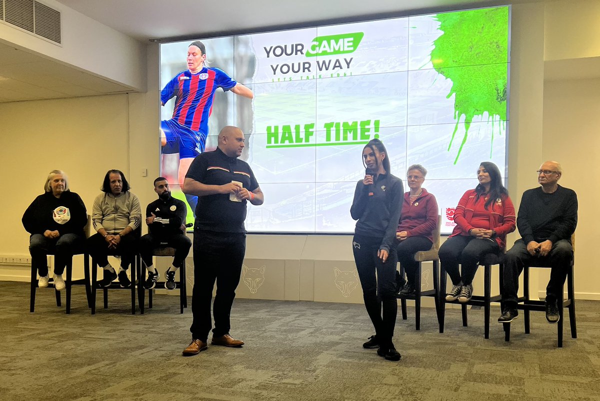 A big thank you to everyone who contributed to our 3rd Your Game Your Way event last night @LCFC 🙏 A privilege to join the 200 in attendance discussing all things football & EDl in the region & how we can collaborate to grow our game & bring everyone together through ⚽️🙏 #FA