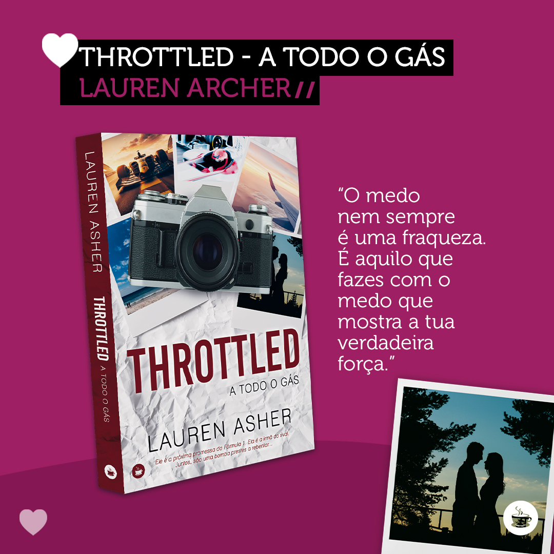 ‼ É HOJE ‼

‼ Chega às livrarias o primeiro livro, 'Throttled', daquela que é considerada uma das melhores séries de Lauren Asher. Vais resistir?

‼ Poupa 10% e PORTES GRÁTIS em sde.pt

 #ediçõesaídadeemergência #laurenasher