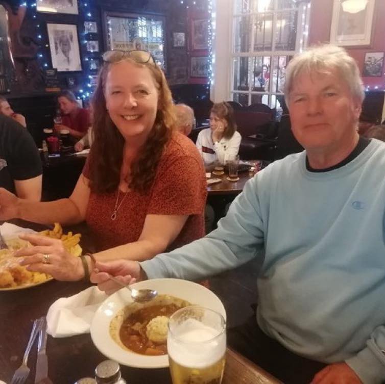 Our Vancouver friends who have come back many times since 2019, John and Terry Hudspeth ☘️

#thebrazenhead #thebrazenheaddublin
