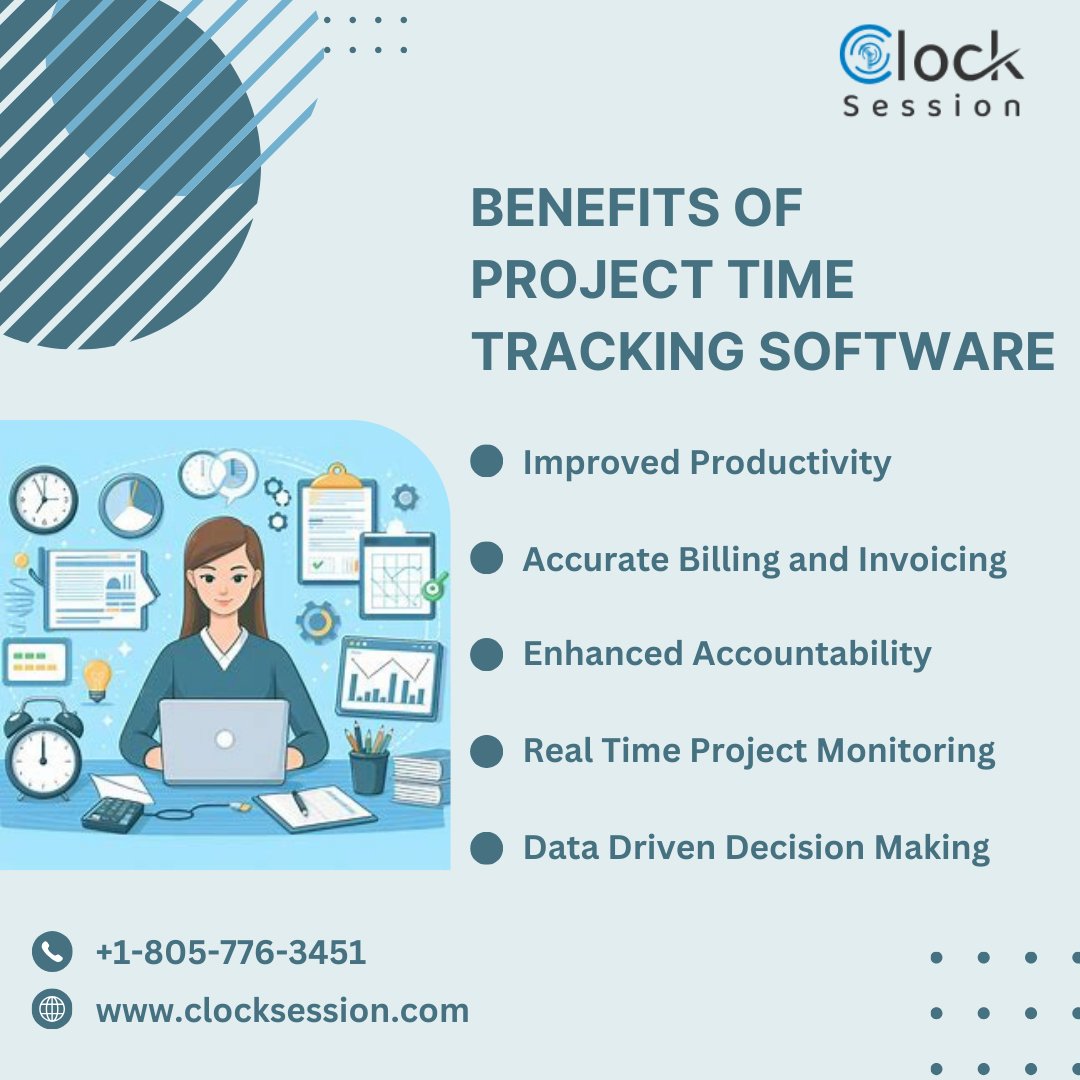 ClockSession's tweet image. Boost your team's productivity and accountability effortlessly with our project time tracking software. Time is money – let's make every minute count! ⏳💼
#TimeTrackingSoftware #TimeTrackingTool #ProjectTimeTrackingSoftware #EfficiencyElevated #ProjectProductivity