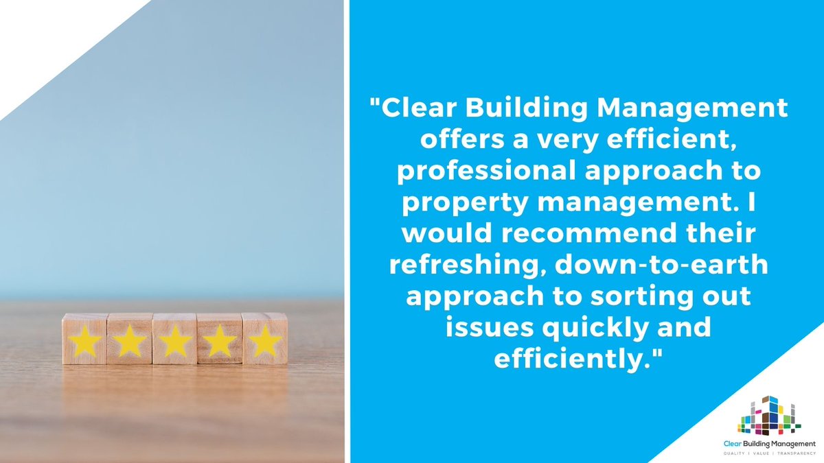 ClearBM's tweet image. Reviews like this make us feel incredibly proud ⭐️

At Clear, we have developed an innovative approach to property management, which has the needs of every single customer at the heart of our operations.

Get in touch today to find out more: bit.ly/48v3W37