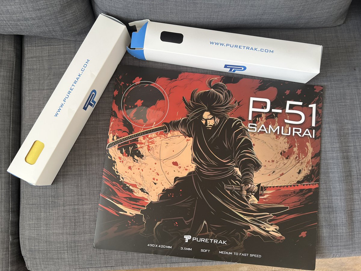 Huge thanks to <a href="/PureTrak/">PureTrak</a> for sending this pads for review! P-51 Samurai and new models - CL2 and MF2 💕