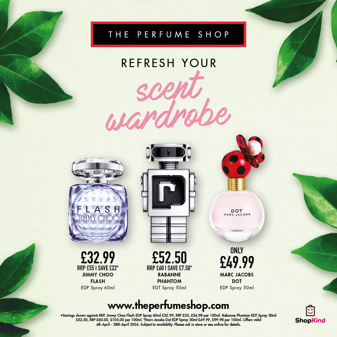 ClydeShopping's tweet photo. Come and see our fantastic deals, visit us in store today @theperfumeshop #Sustainability2024 #theperfumeshop #tpssc https://t.co/gH2vyrvHey