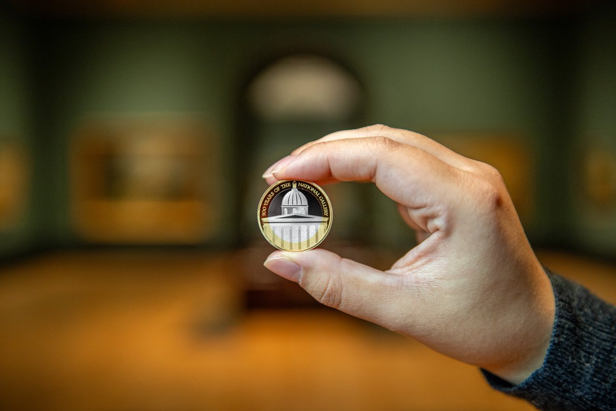 Celebrating two centuries of art, we are delighted to release a collectable coin to mark the @NationalGallery’s 200th anniversary. Head this way. 👉 hubs.li/Q02thdmG0