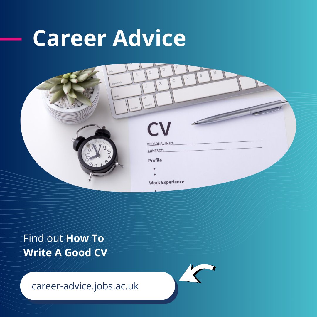 If you’re looking for your first graduate job or want to update your CV, our article can help. Learn how to structure your CV, what to include to make it stand out and more! Read more: career-advice.jobs.ac.uk/academic/how-t… #cvtips #cvhelp