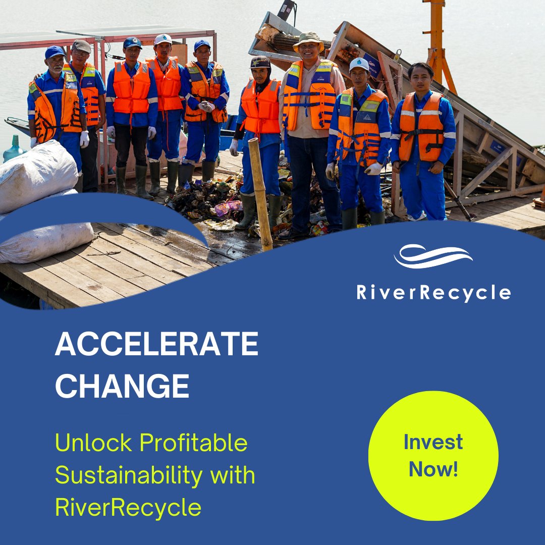 Ready to invest in a cleaner tomorrow? RiverRecycle's crowdfunding campaign is now live! Explore innovative sustainability at your fingertips. Join us here 👉 bit.ly/4aFIuZY. 

#RiverRecycle #sustainability #SustainableInvesting #MakeAnImpact #greeninvesting