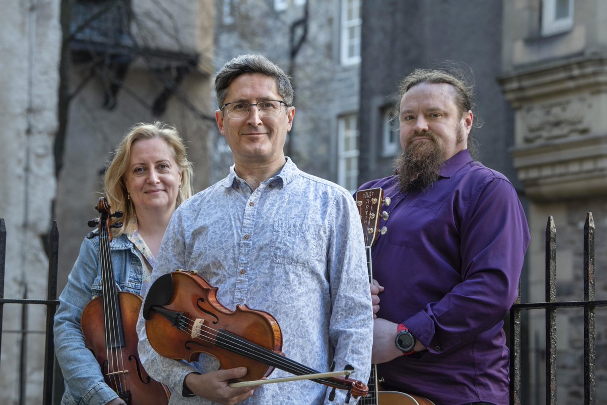 Monday Funday 🙌 No, not today... Monday 6 May at #EdinTradfest24: Simon Bradley Trio! Master musician Simon Bradley is joined by equally-accomplished band members Anna-Wendy Stevenson & Michael Bryan, both award-winning innovators in their own right!🎟️ bit.ly/3JoL8aM