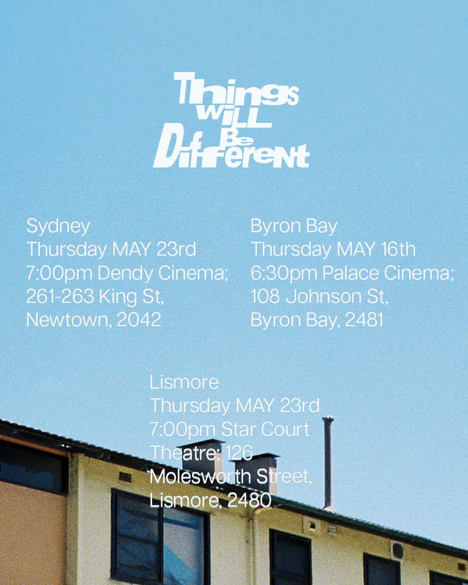 Our office is excited to see this film. Things Will Be Different documents two neighbours’ experiences of displacement as they are forced to relocate when their public housing estate is sold for private redevelopment. Find tickets and more at thingswillbedifferent.com