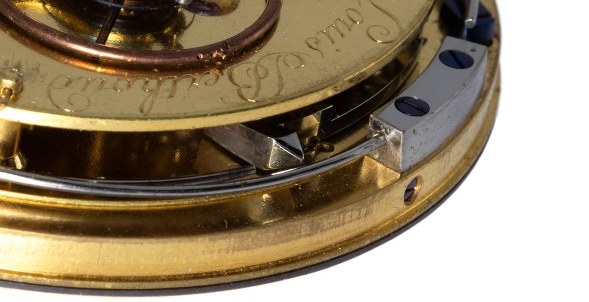 ow.ly/fYUk50QAs7Q
Historical: Louis Berthoud Quarter repeating pocket watch - Circa 1804

In the centre of the image one of the hammers can be seen that strikes the gongs announcing the time.
@FBerthoudChrono
#watchlover #horology #luxurylifestyle #watch #luxury
