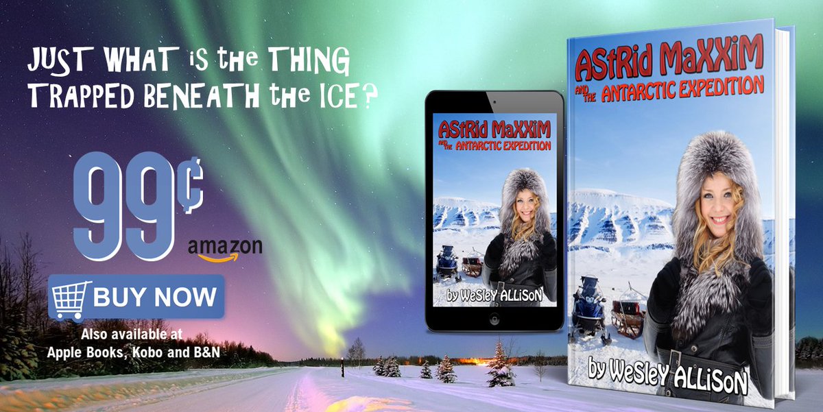 Astrid Maxxim and the Antarctic Expedition – 99 cents at Apple Books - #YoungAdult #Scifi- itunes.apple.com/us/book/astrid…