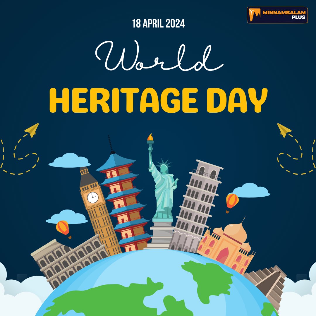 World Heritage Day ✨

#minnambalamplus #worldheritageday #heritageday2024 #heritageday