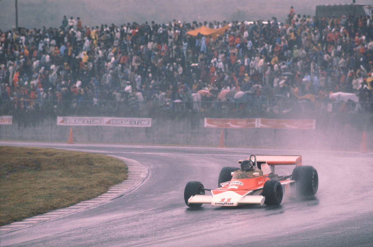 .
🏁james hunt japan 1976 #F1 🏁

James Simon Wallis Hunt (GBR) (Marlboro Team #McLaren), #McLaren M23 - #Ford-Cosworth DFV 3.0 V8 (finished 3rd)1976 Japanese Grand Prix, Fuji Speedway ++ #McLaren Racing Ltd.   '

🏆 internal-combustion.com/nuvolari/james… 🏆
.