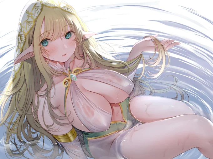 「エルフの国の箱入り娘を寝取って孕ませ婚約破棄にした」4/2発売の同人音声作品ジャケットイラストを担当しました(購入者限定差分もあります)サークル:あくあぽけっと様みもりあいの様 