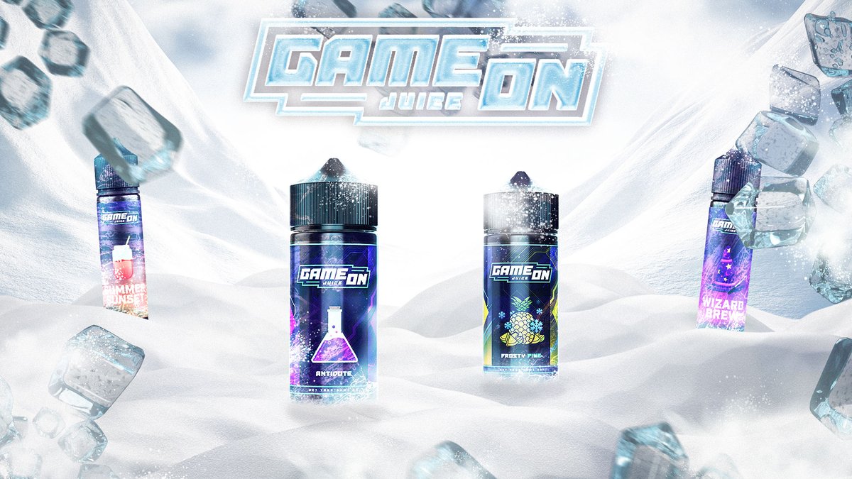 𝘾𝙝𝙞𝙡𝙡 𝙤𝙪𝙩 𝙩𝙞𝙢𝙚..🥶 Add an extra cool factor to your vape juice with Iced Nicotine Shots. Perfect for those seeking a refreshing kick in their e-liquid. 🔗gameonjuice.com/product-catego…