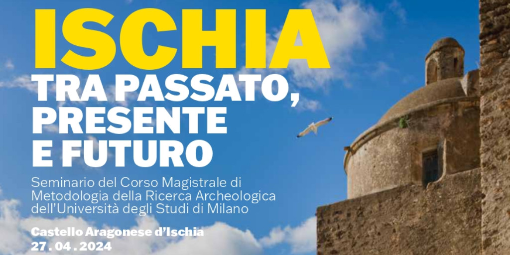 [#SEMINARIO] "#Ischia tra passato, presente e futuro" 
Nell'ambito del #programmeEFR #ISOLESTORIA

📅  27/04
📍Castello Aragonese d’Ischia

Organizzato da:
Gloria Olcese (<a href="/LaStatale/">Università degli Studi di Milano</a>)
Brigitte Marin (<a href="/ef_rome/">École française Rome #ResEFE</a>)
Nicola Mattera (Castello Aragonese d’Ischia)

🔗ow.ly/w41W50RgRHt