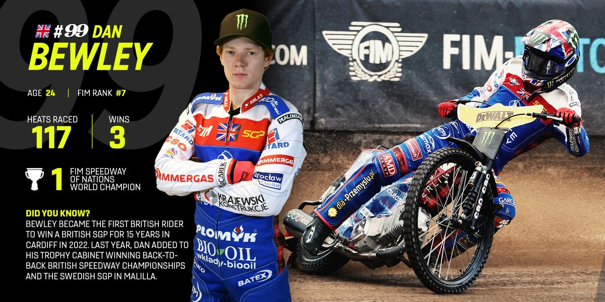 You may know him for his newest job in the WBD office… 💻

But to us, he’s the Tartan Warrior @DanBewley! 🗡️

#FIMSpeedwayGP | #2024Loading 🔄